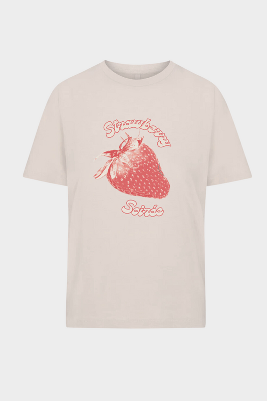 T-shirt Strawberry Soirée Beige