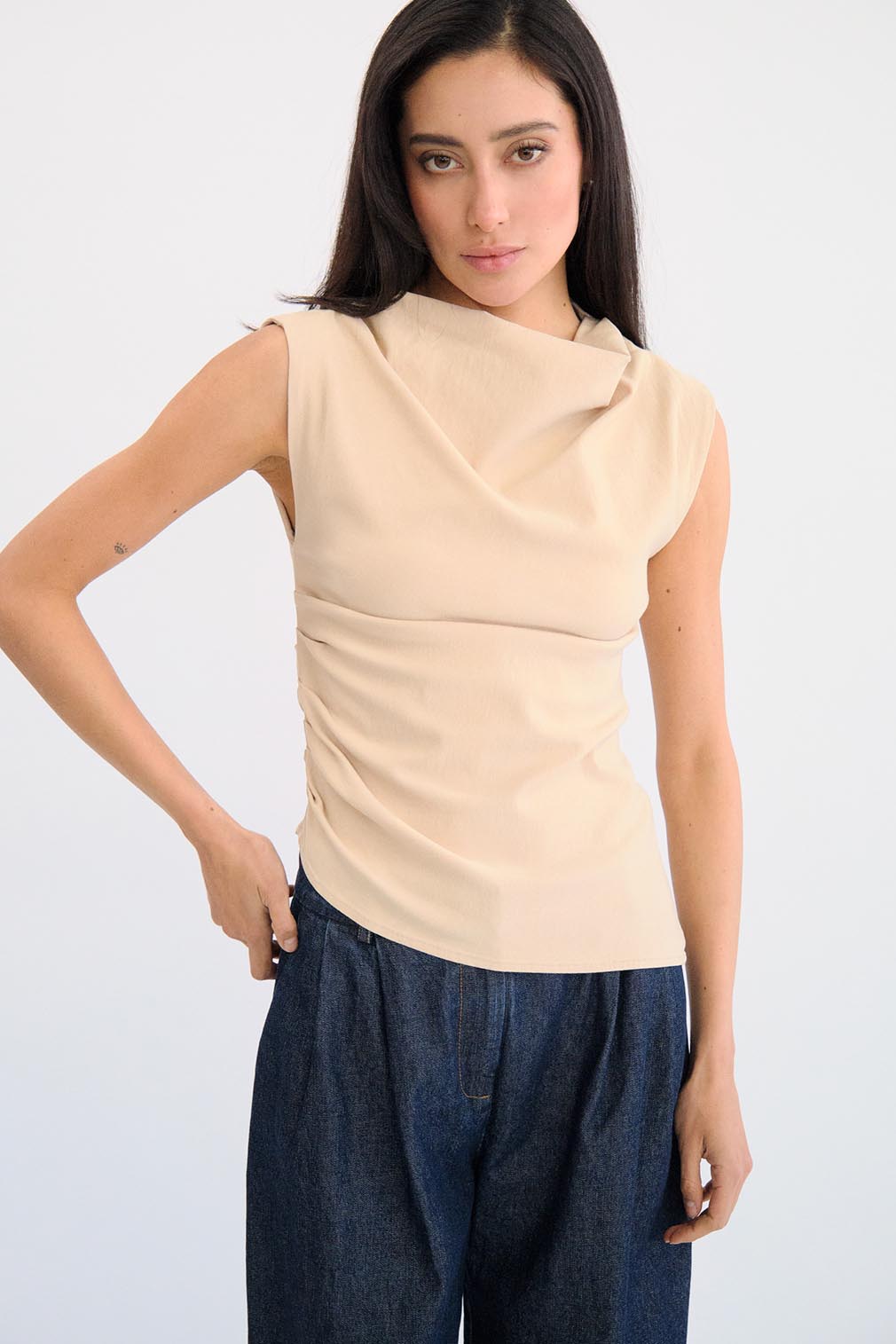 Blusa Carol Beige